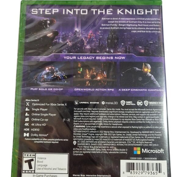 Gotham Knights - Xbox Series X NIB - Picture 3 of 5